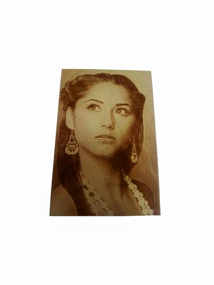 Фото Табличка портрет на дереві 100х70 мм