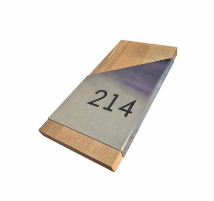 Фото Табличка номер на двері 300х150 мм